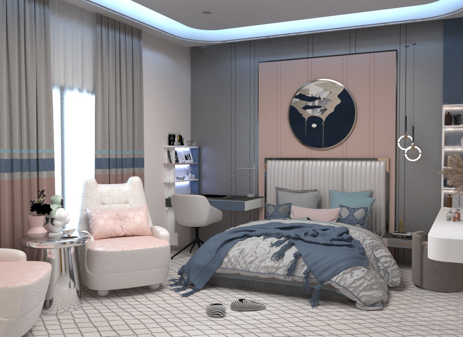 تصميم داخلي سكني C01-2 | وكالة معول
