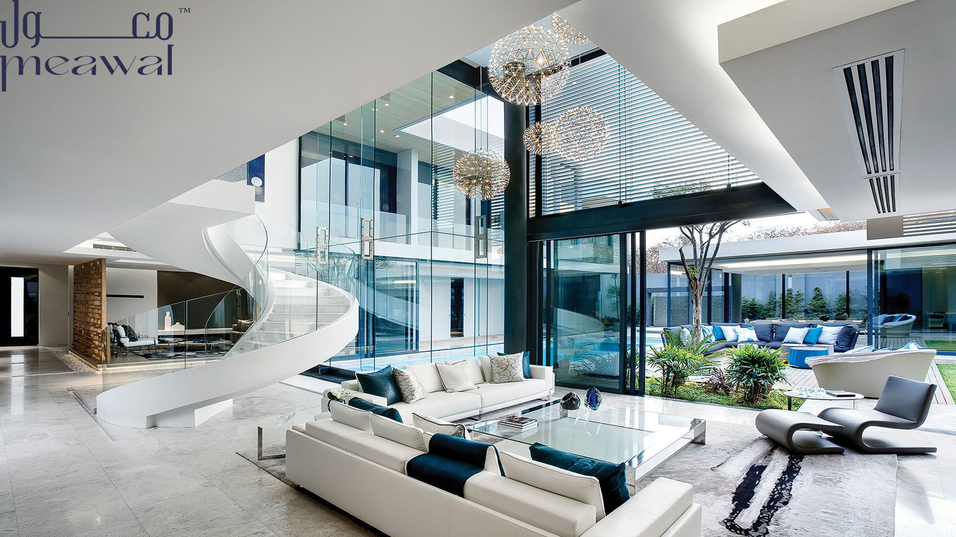 أحدث اتجاهات التصميم المودرن الداخلي