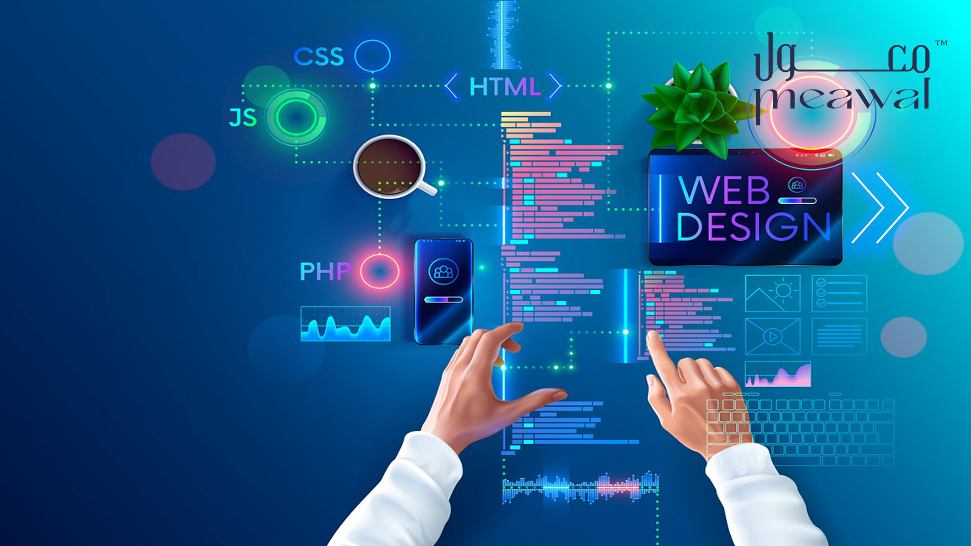 أحدث اتجاهات تصميم المواقع لعام 2024