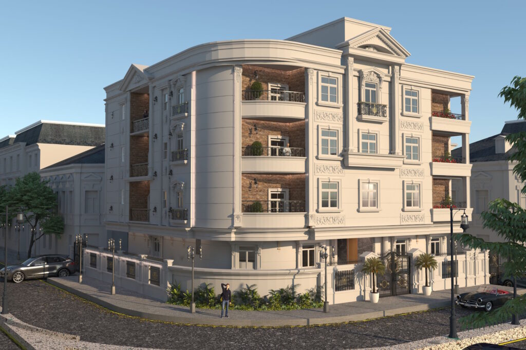 تصميم سكني خارجي